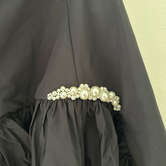 Simone Roscha x HM asymmetrical skirt with pearl detailing - Picture 3 of 4